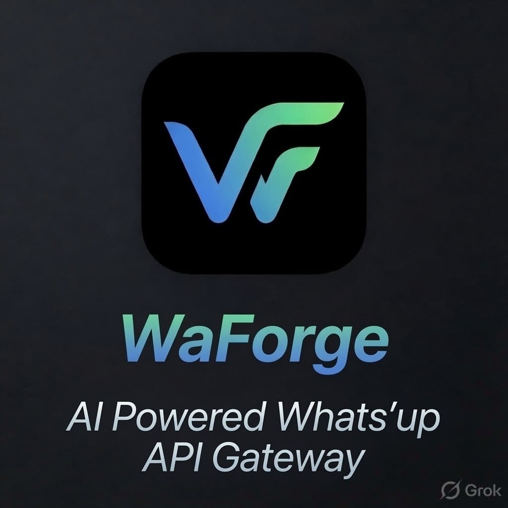 WaForge - AI Powered WhatsApp API Gateway